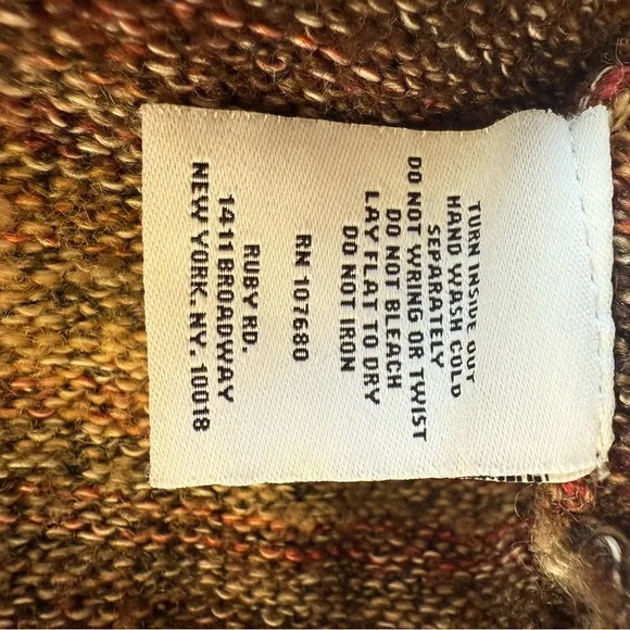 Ruby Rd. Multicolor Striped Sweater - Picture 5 of 5